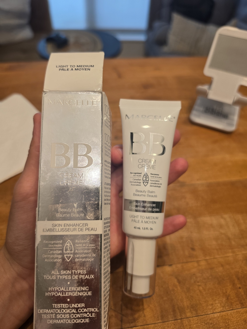 Marcelle BB Cream Skin Enhancer - Light to Medium (White Packaging)